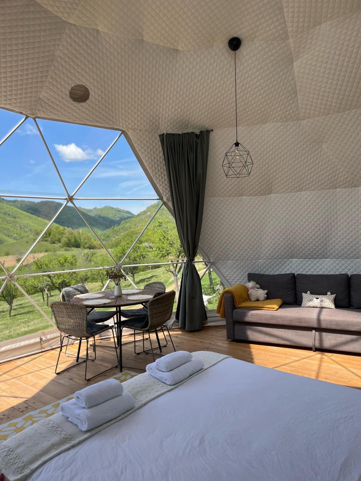 Tranquil Dome - Manta'S Retreat Glamping Cornereva Hotel ภายนอก รูปภาพ